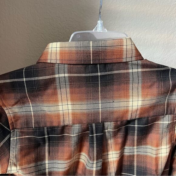 Dixxon Women's Small The Irish Goodbye Flan.nel Button-down NWT - Picture 8 of 9